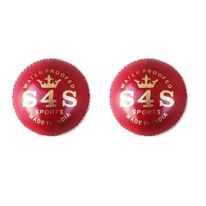 leather balls red pack of 2