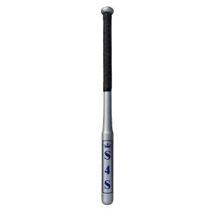 Wooden Baseball Bat Heavy Duty for Self Defence, Easy to Carry, Unbeatable Baseball Bat Design (Silver)