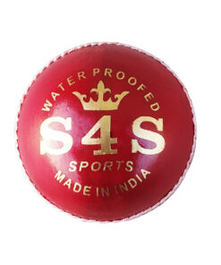 Leather Cricket Ball, Red