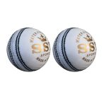 cricket Ball, White, Pack of 2