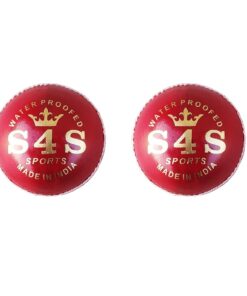 leather balls red pack of 2